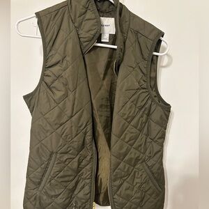 Old Navy Army Green Vest!